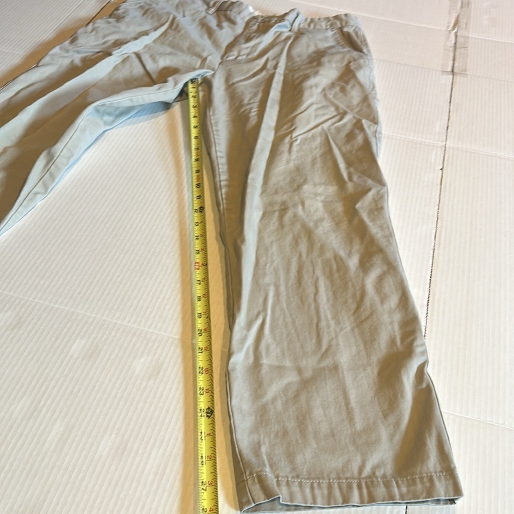 Dockers khaki D3 classic pants zipper front pockets front & back w buttons back - Picture 2 of 12